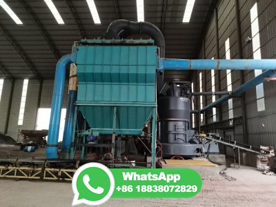 Roll Mill Barite Proccessing Unit Project Details